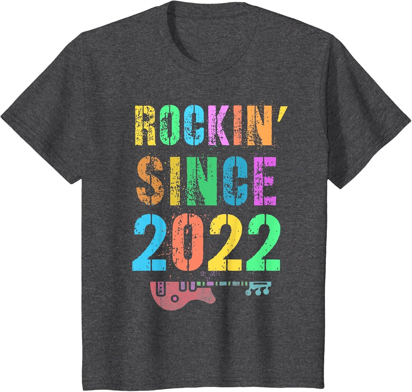 Rockin' Since 2022 Vintage Rockstar Baby 3rd Birthday Boy 3