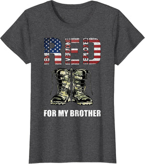 RED Friday for My Brother Remember Everyone Deployed