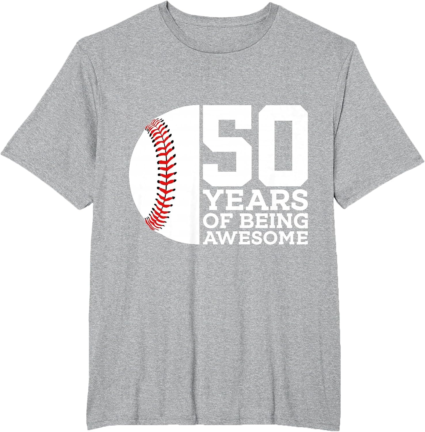 50 Years of Being Awesome Baseball 50TH Birthday