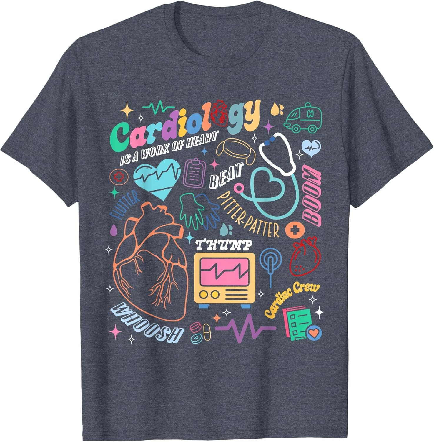 CVICU Cardiac Nurse Retro Anatomy Cardiology Human Heart RN