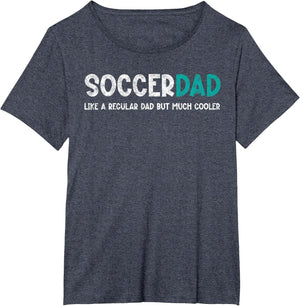 Soccer Dad Like a Regular But Cooler Vintage Father's Day