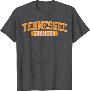 Vintage Tennessee Grandpa Bold Retro Varsity Lettering
