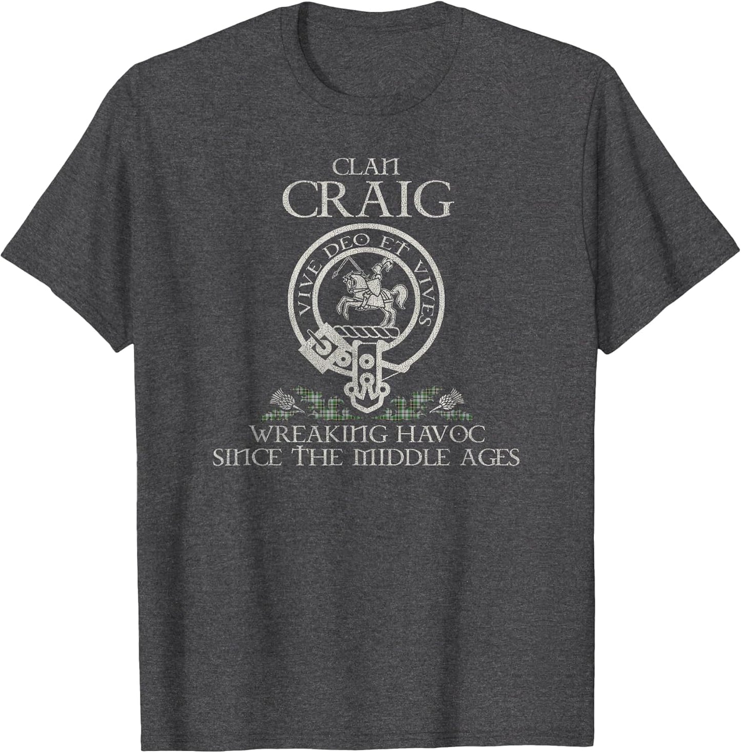 Clan Craig Crest, Surname, Scottish Heritage Vintage