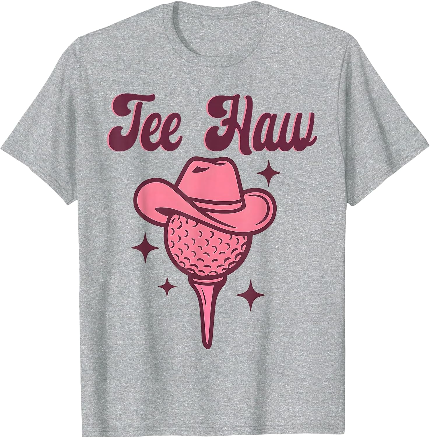 Western Haw Y'all Funny Golf Ball Cowgirl Southern Women