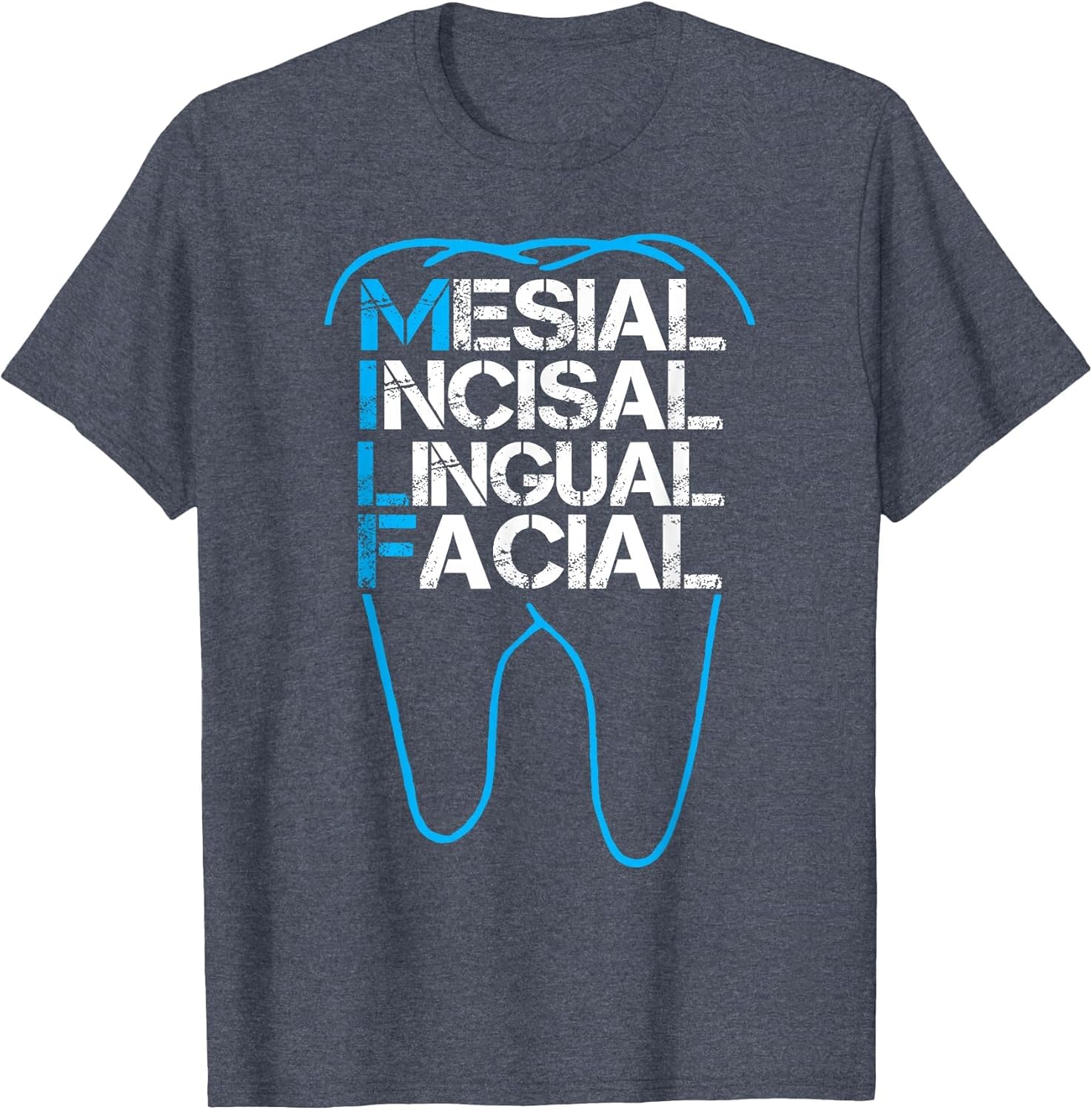 Funny Dental Quote Milf Mesial Incisal Lingual Facial