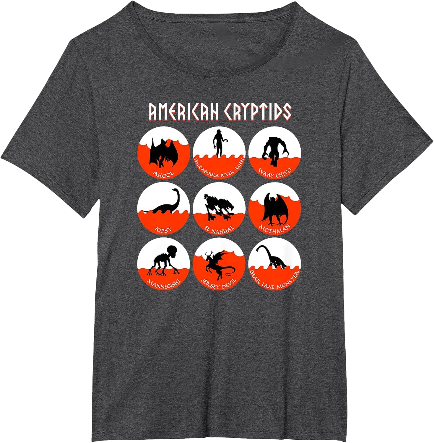 Ahool Jersey Devil Mothman Folklore Map American Cryptids