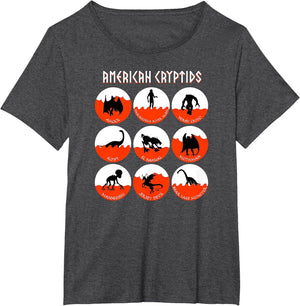 Ahool Jersey Devil Mothman Folklore Map American Cryptids