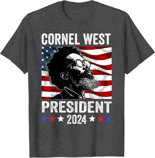 Cornel West for President 2024 USA Flag