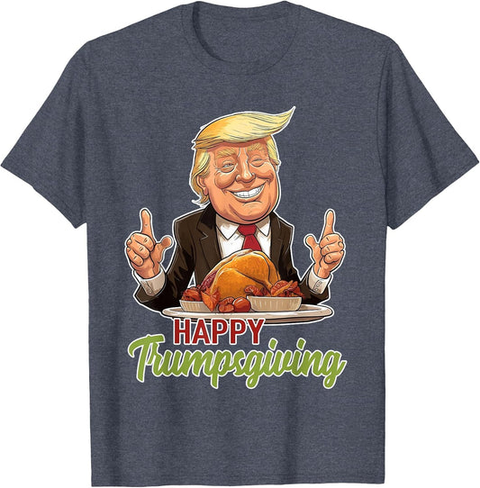Happy Trumpsgiving - Donald Trump Dinner with Turkey