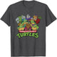 Retro TMNT Woodblock Villains & Heroes