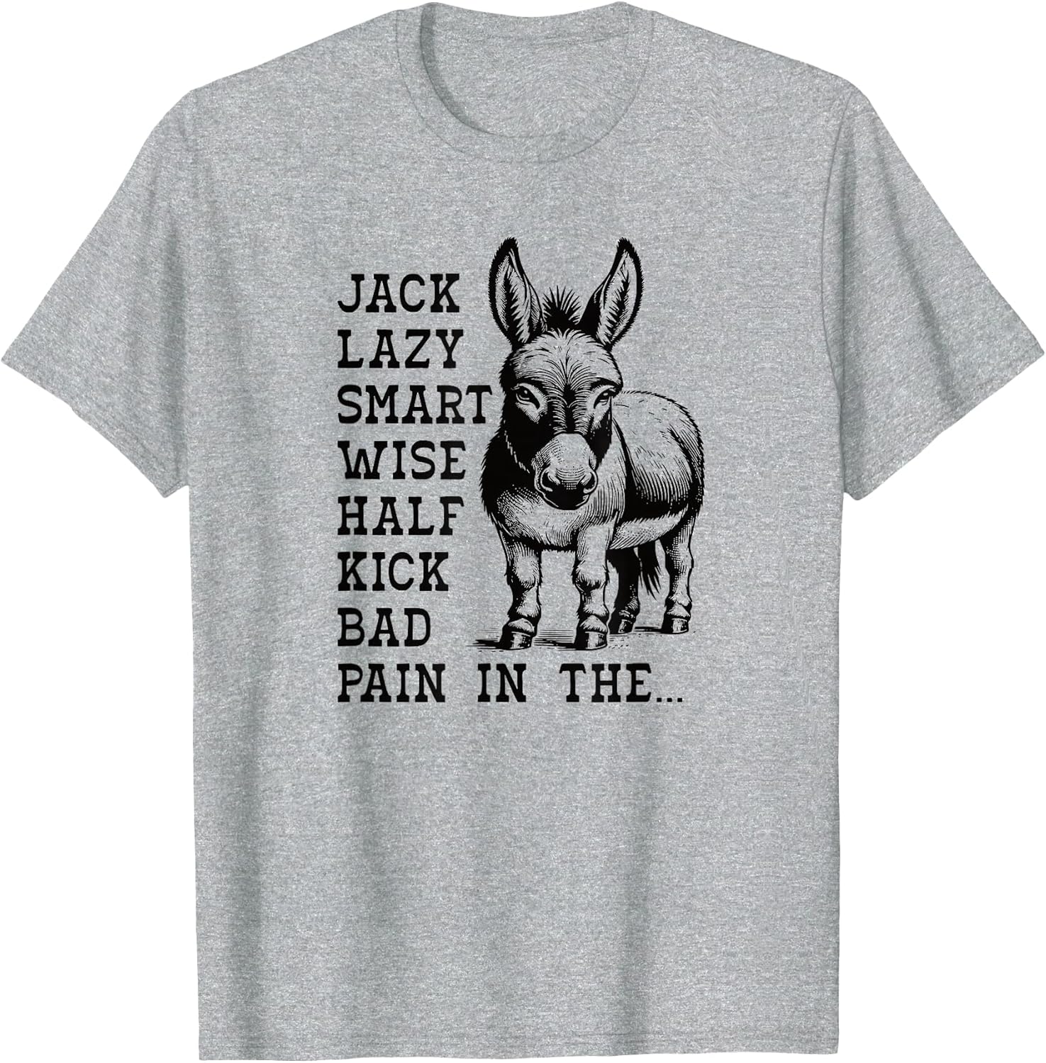 Donkey Smart Ass Wise Ass Kick Ass Funny Donkey