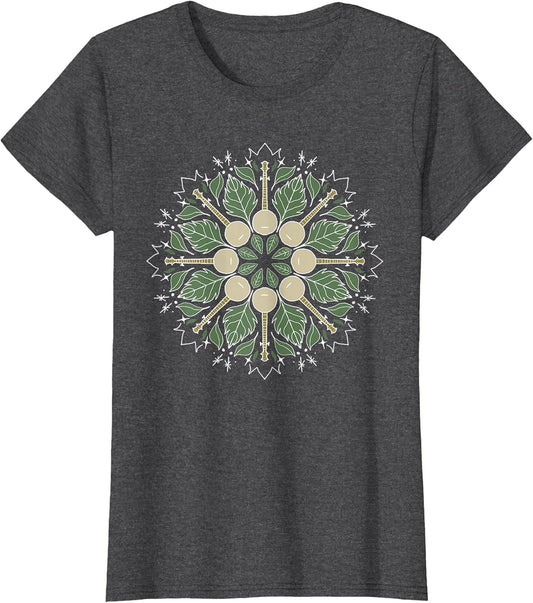 Banjo Mandala Bluegrass, Mindfulness & Nature Graphic