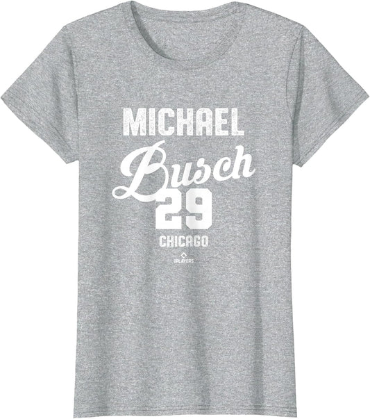 Michael Busch 29 Chicago Baseball Vintage MLBPA