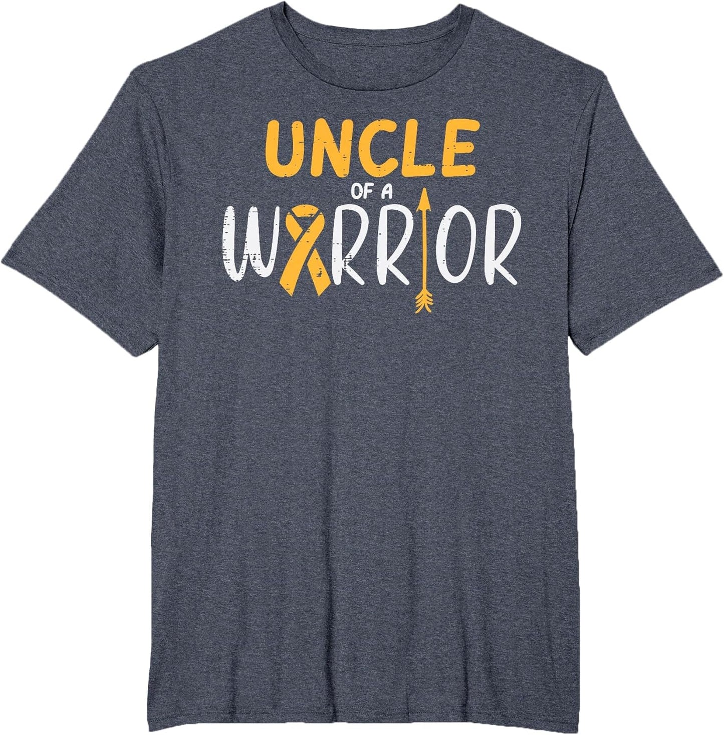 Uncle of A Warrior Childhood Cancer Ribbon Awareness Family