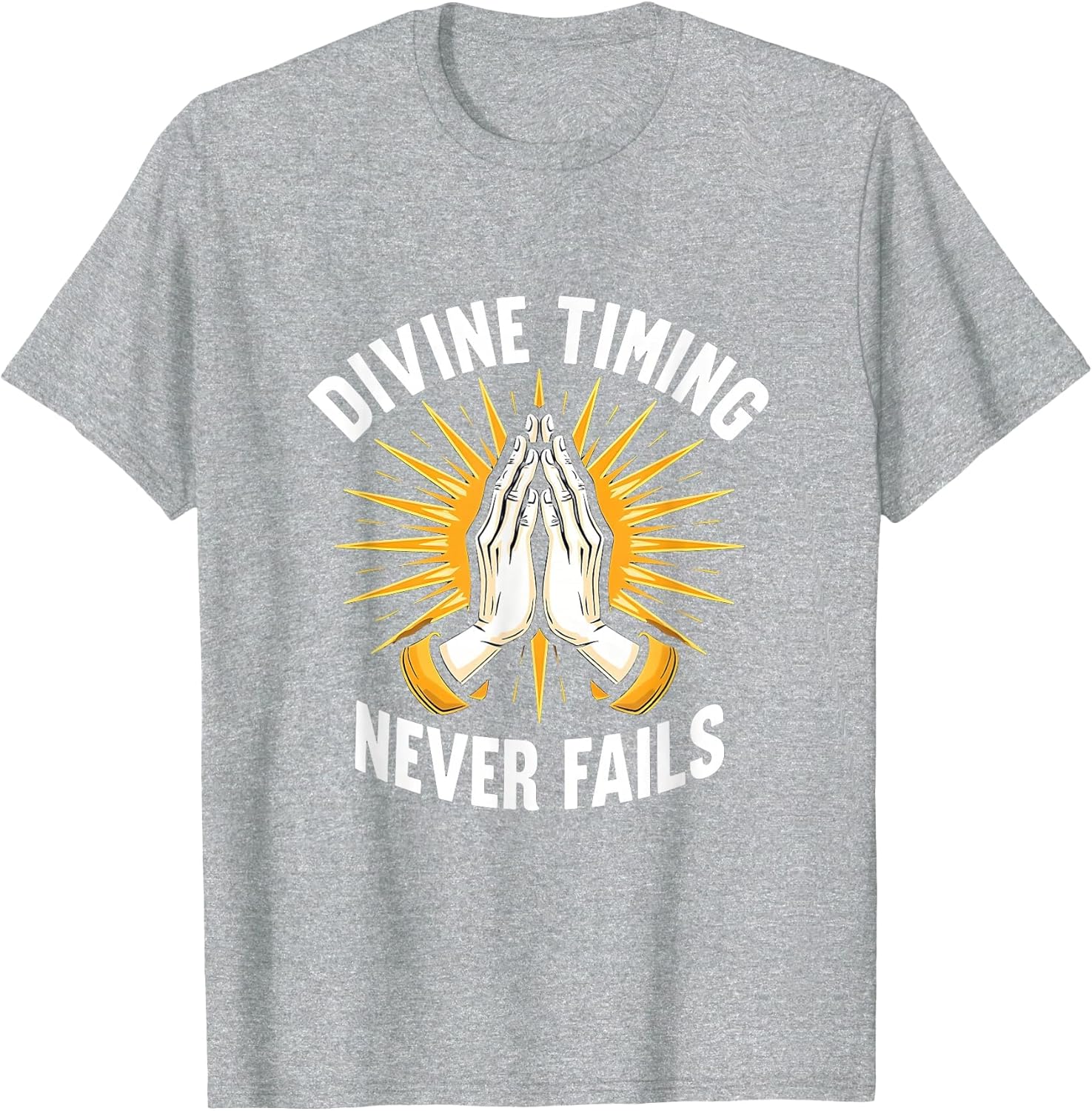 Divine Timing Never Fails Inspirational Design