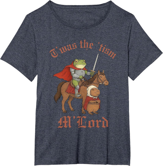 TWAS The Tism M Lord Medieval Knight Frog & Squire Capybara