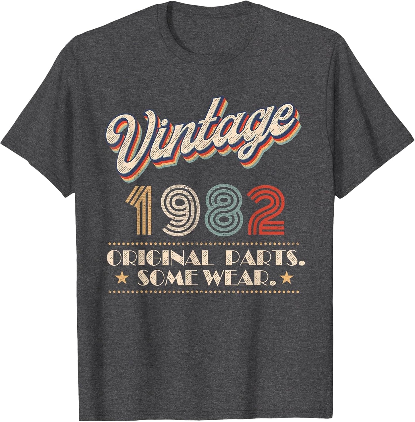Vintage 1982 Original Parts Year of Birth Birthday