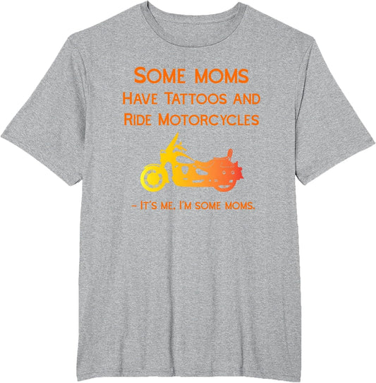 Some Moms Biker Moms with Tattoos and Motorcycles Bikes