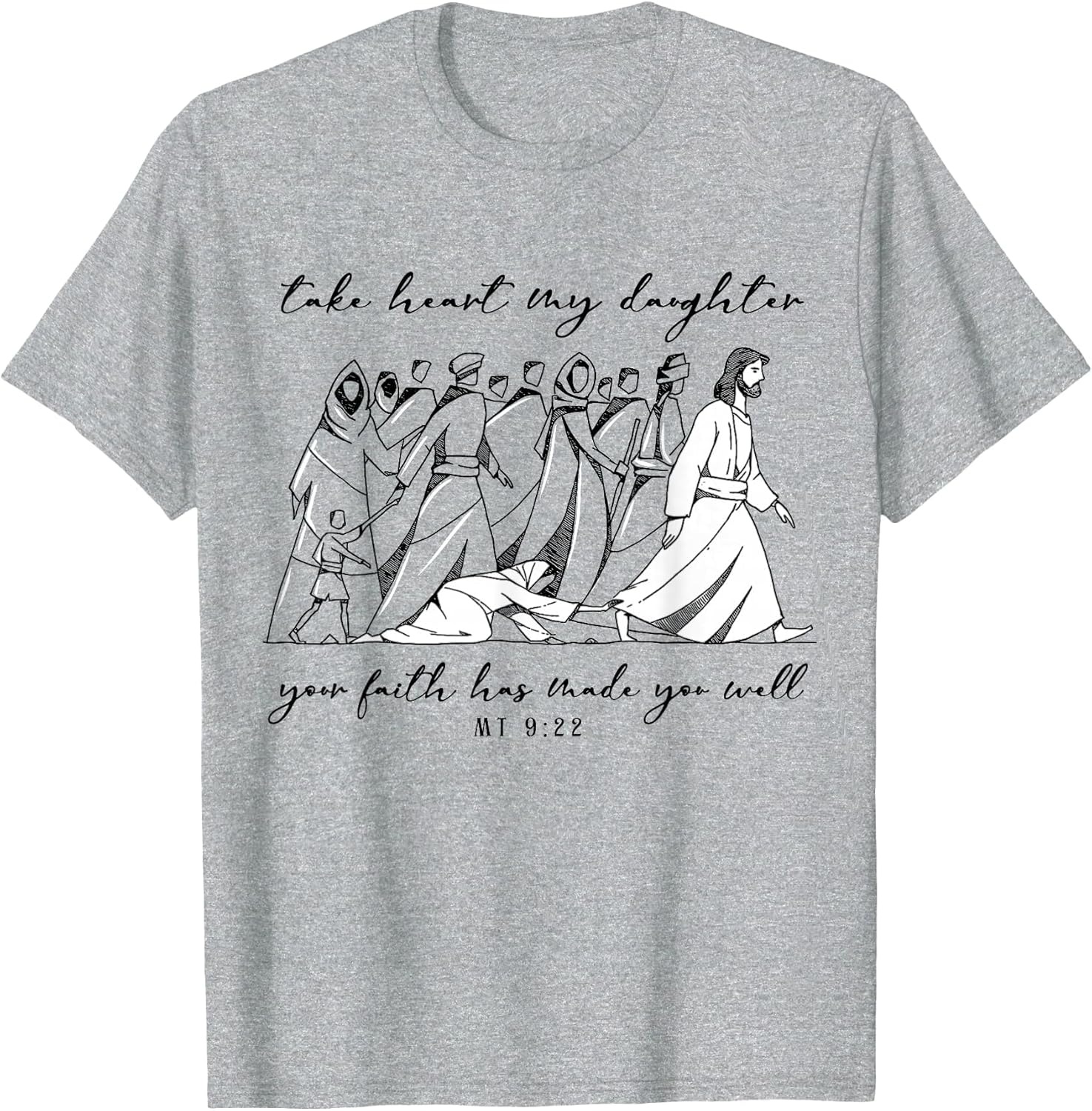 Take Heart My Daughter Jesus Faith Christian Scripture Bible