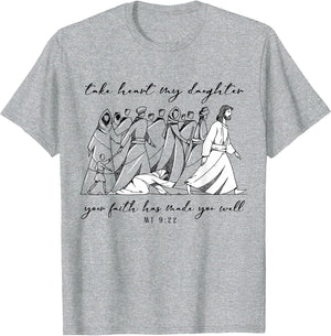 Take Heart My Daughter Jesus Faith Christian Scripture Bible