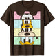 Disney Mickey and Friends Group Comic Panels , Men, Brown, Large