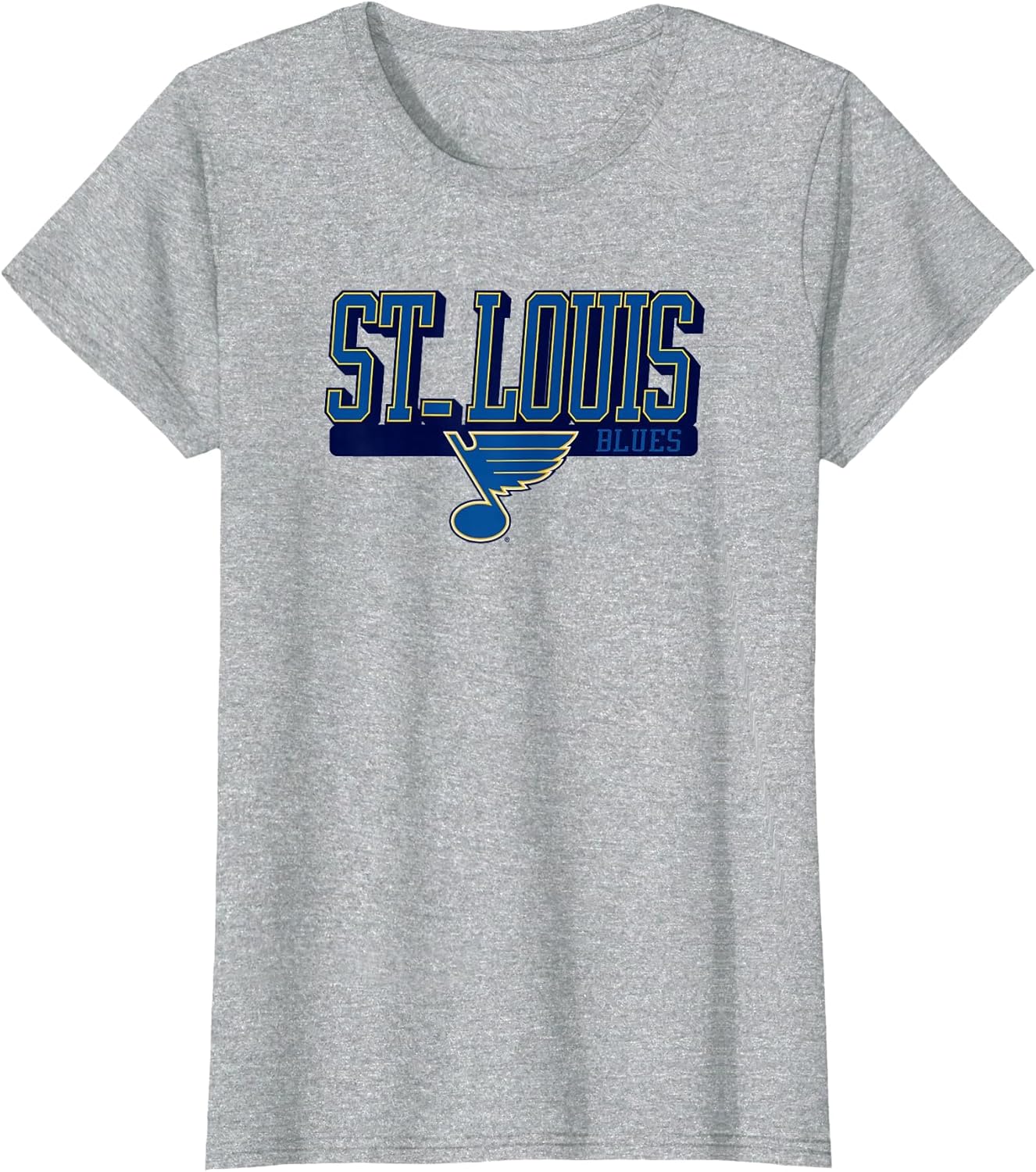 St. Louis Blues Faceoff Gray Officially Licensed