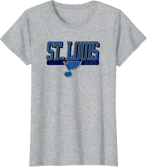 St. Louis Blues Faceoff Gray Officially Licensed