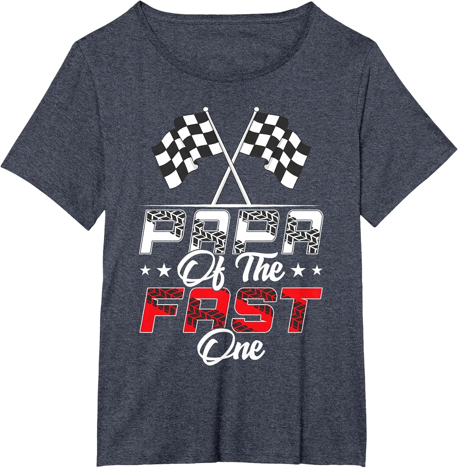 Papa of The Fast One First Birthday Racing Car Family