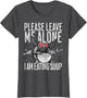 Please Leave Me Alone I Am Eating Soup Dark Humor Mothman