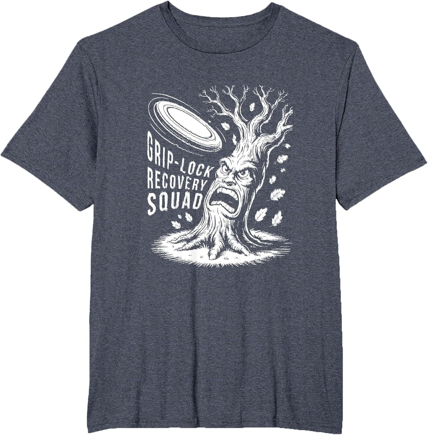 Grip-Lock Recovery Squad Funny Disc Golf Stupid Tree