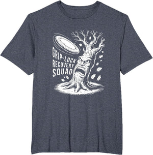 Grip-Lock Recovery Squad Funny Disc Golf Stupid Tree