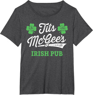 Tits McGee's Irish Pub St. Patrick's Day Funny