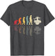 Evolution of Man Drums Band Retro Vintage Drummer