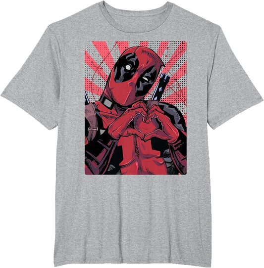 Marvel Deadpool Closed Hand Heart Graphic