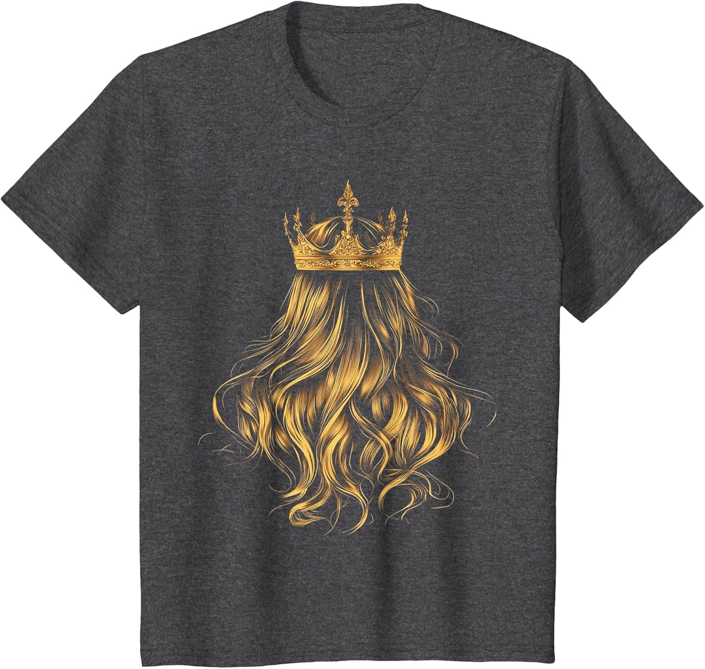 Women's Princess Queen Crown Birthday Girl Blonde Hair