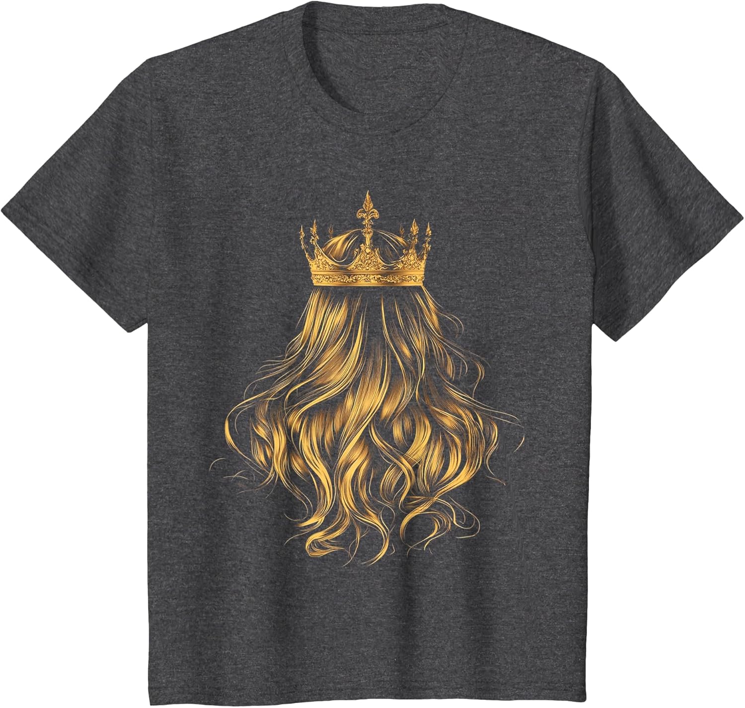 Women's Princess Queen Crown Birthday Girl Blonde Hair
