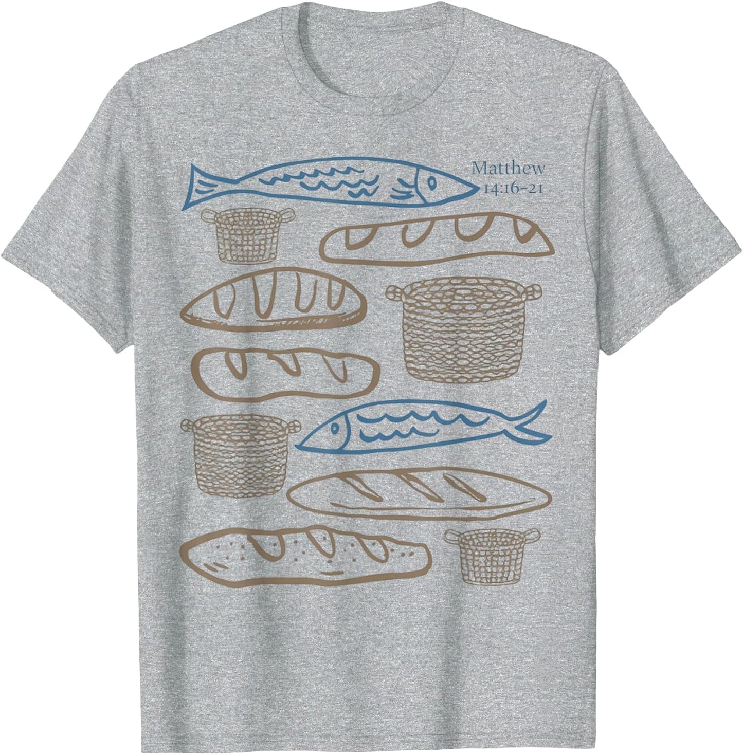 Christian Faith Scripture Loaves Fishes Jesus Miracle
