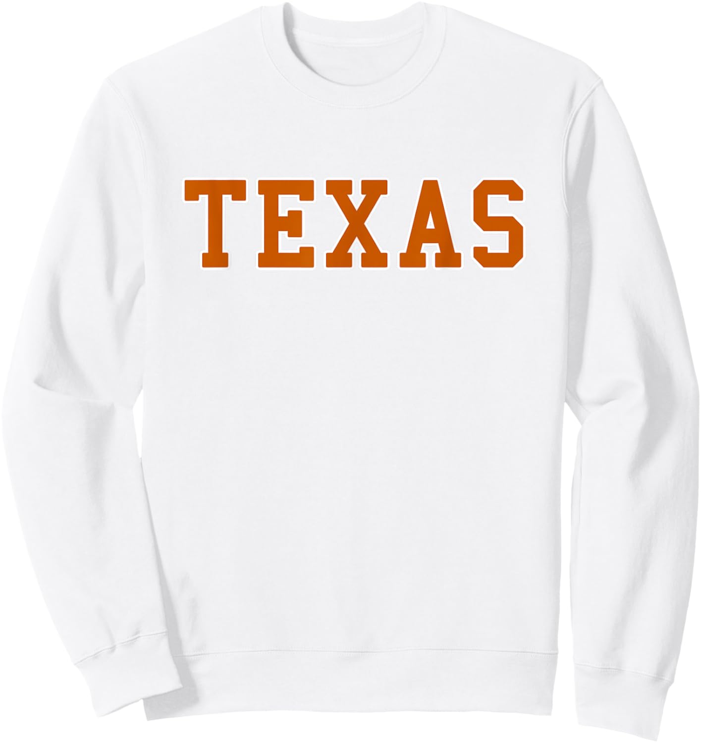 Texas - Throwback Design - Classic Sweatshirt - Sweatshirt | White