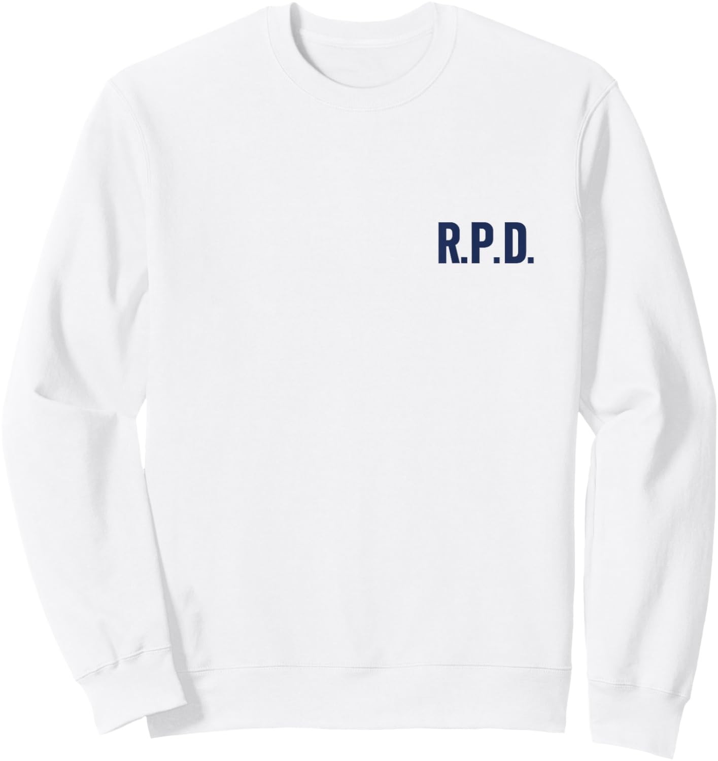 Resident Evil R.P.D. (B) Sweatshirt - Sweatshirt | White