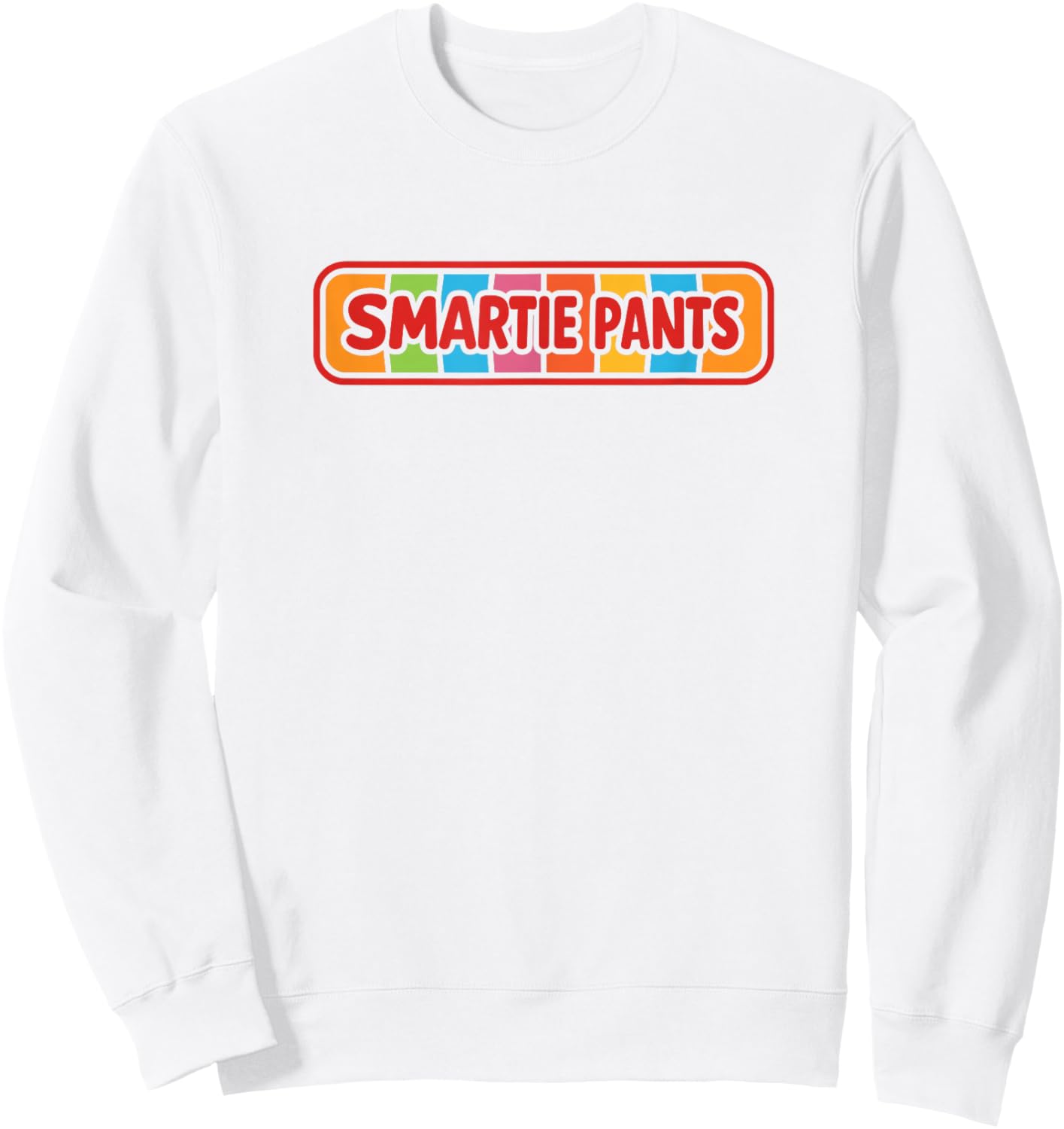 Smartie Pants Halloween Costume Sweatshirt - Sweatshirt | White