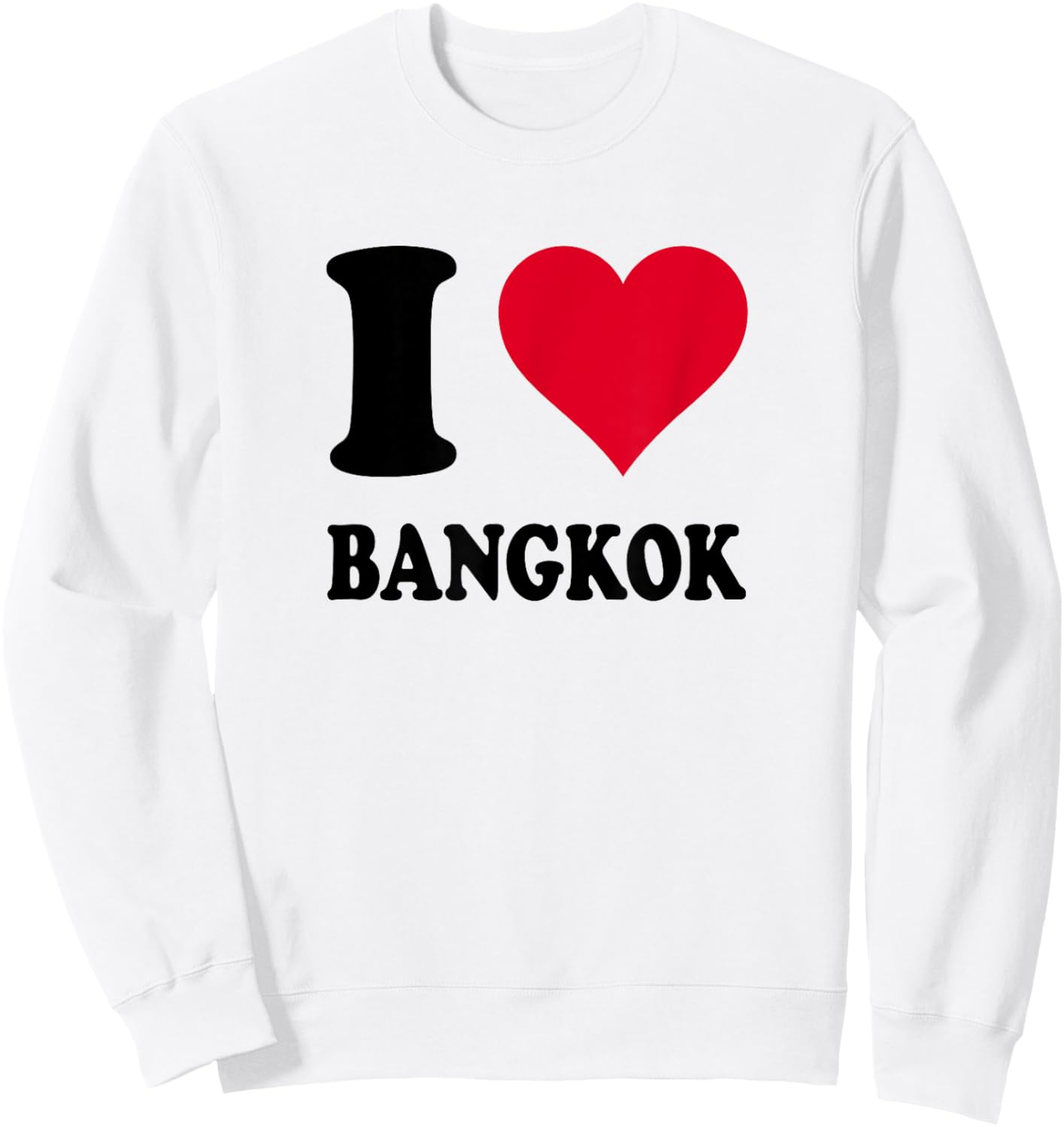 I Love Bangkok Sweatshirt - Sweatshirt | White