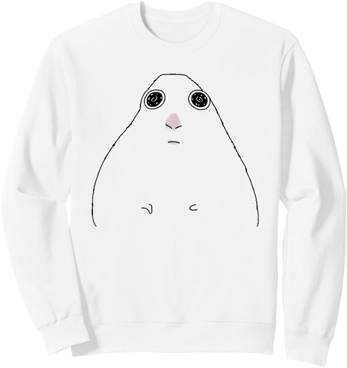 Hamster Reaction Sweatshirt - Sweatshirt | White