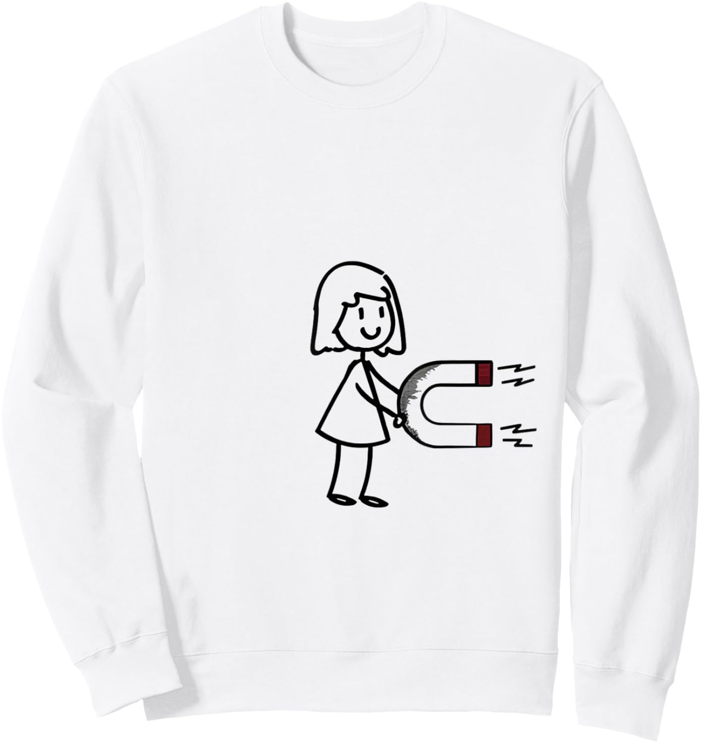 Funny Valentine’s Day Couple Matching Women Sweatshirt - Sweatshirt | White