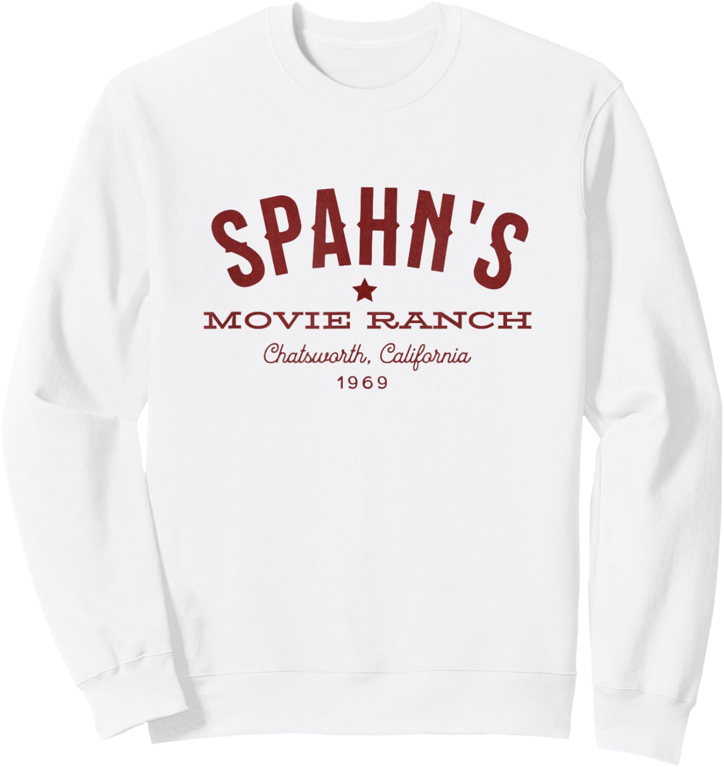 Spahn's Movie Ranch Chatsworth, California - 1969 Sweatshirt - Sweatshirt | White