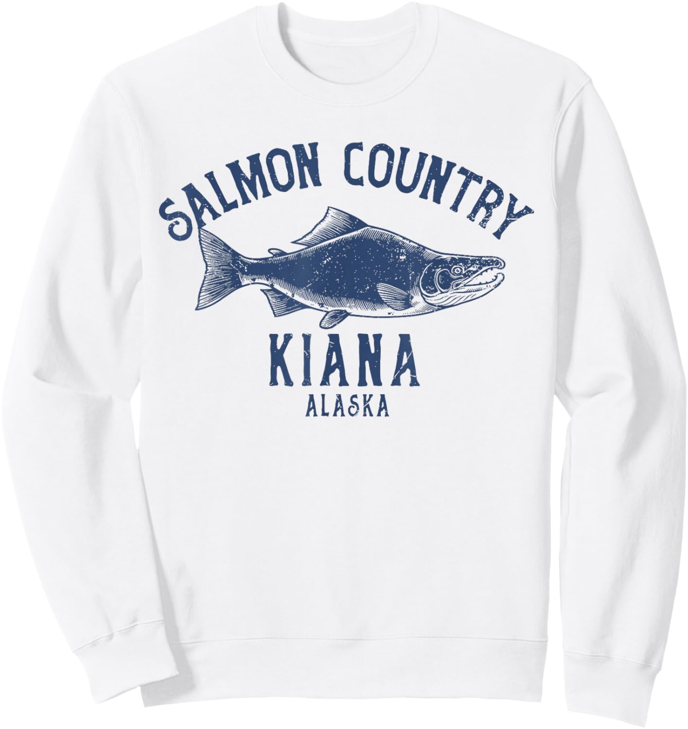 Coastal Nature Design Sweatshirt - Sweatshirt | White