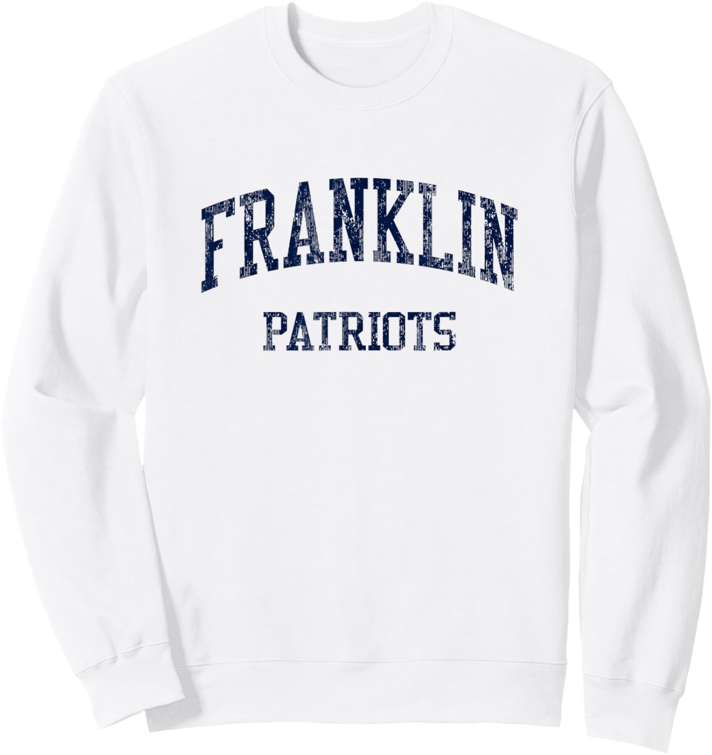 Franklin High School HS Livonia MI Vintage Sports Sweatshirt - Sweatshirt | White