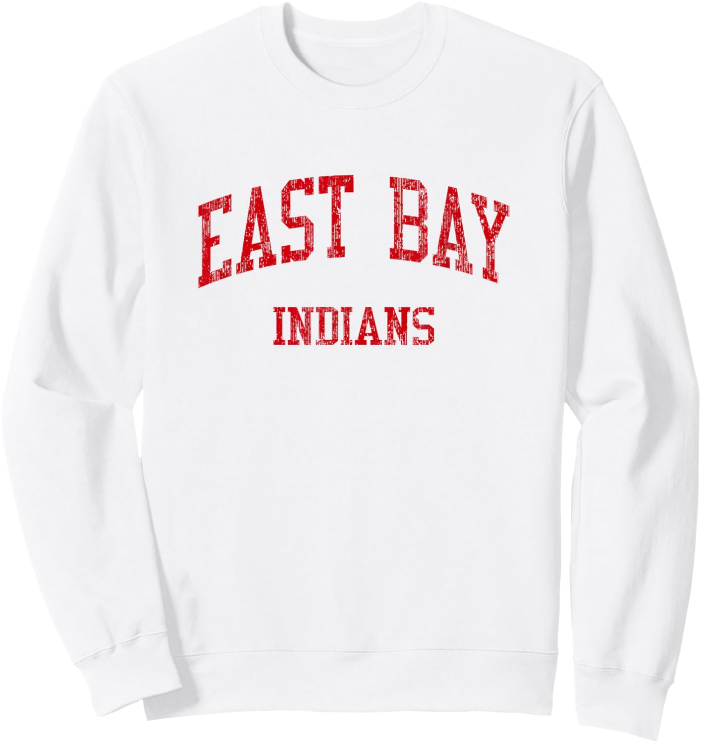 East Bay High School HS Gibsonton FL Vintage Sports Sweatshirt - Sweatshirt | White