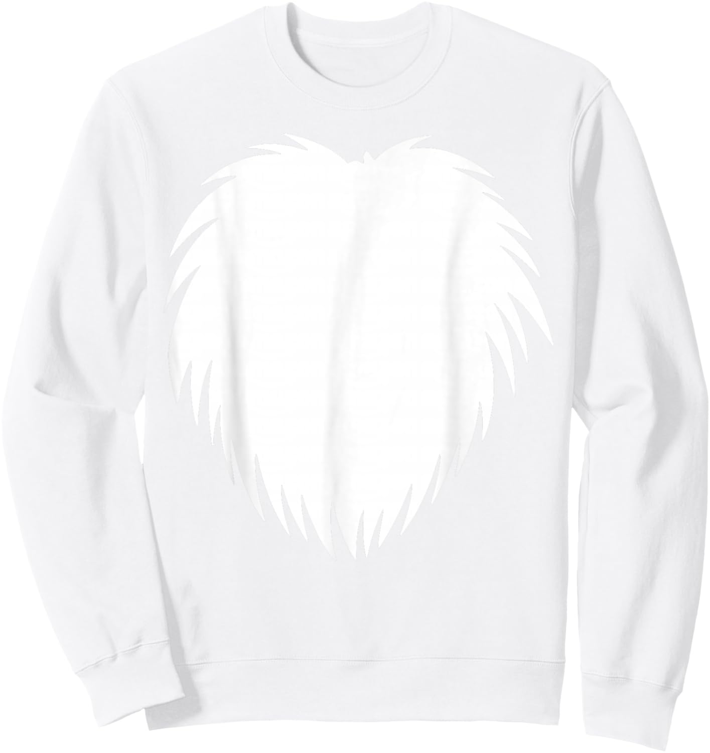 Fox Chest Shirt Adult Men Women Kids Fox Costume Sweatshirt - Sweatshirt | White