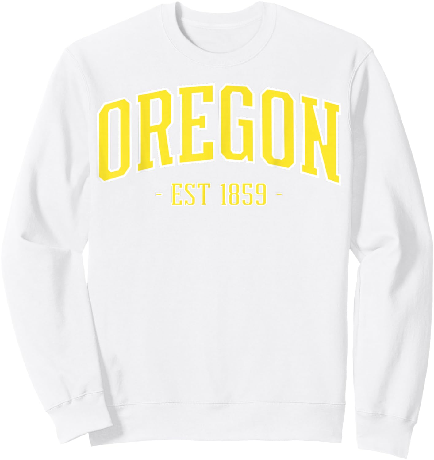 Oregon State Est 1859 Pride Classic Oregon Vintage Green Sweatshirt - Sweatshirt | White