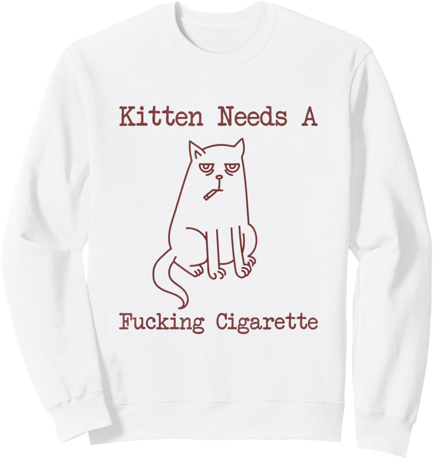 Meme Sweatshirt - Sweatshirt | White